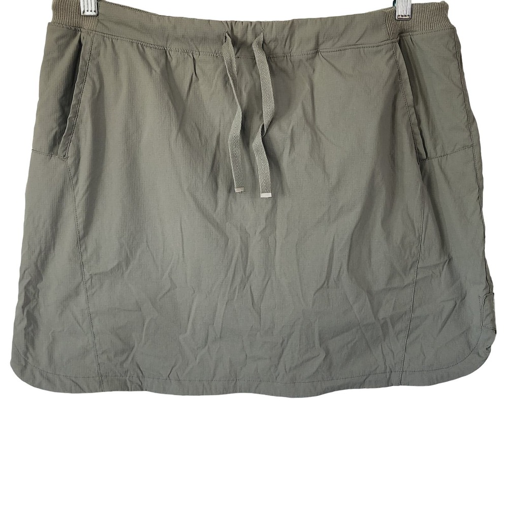 Le Verde Women's Nylon Activewear Hiking Performance Skirt w/ Shorts Size XL